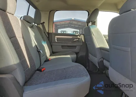 2018 Ram 1500 Slt из США, поврежденный, VIN 1C6RR7LT4JS307566